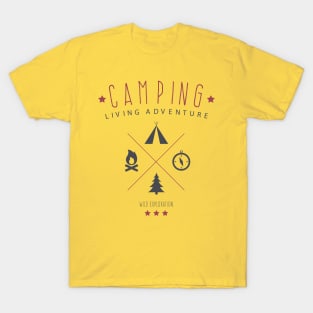 Camping adventure shirt | outdoors shirt | hiking shirt T-Shirt